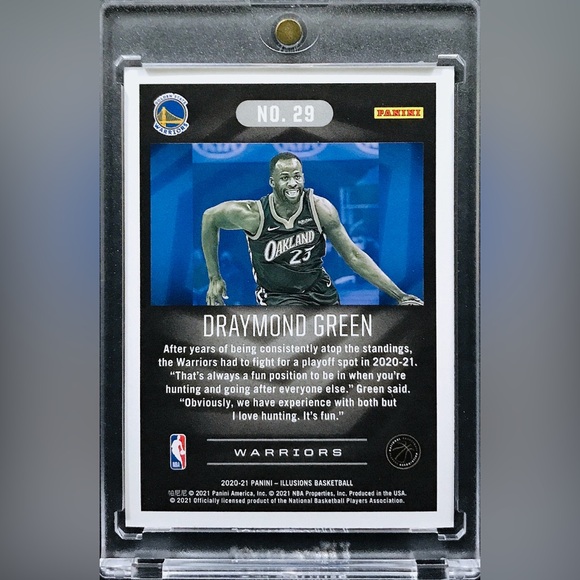 Draymond Green - 2020-21 Panini Illusions #29 - Picture 2 of 2